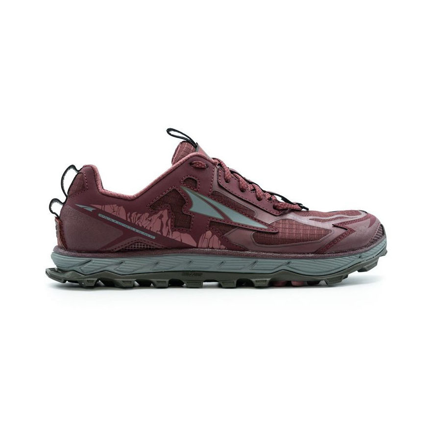 Altra Lone Peak 4.5 Hardloopschoenen Dames Bordeaux (NL-VAT)